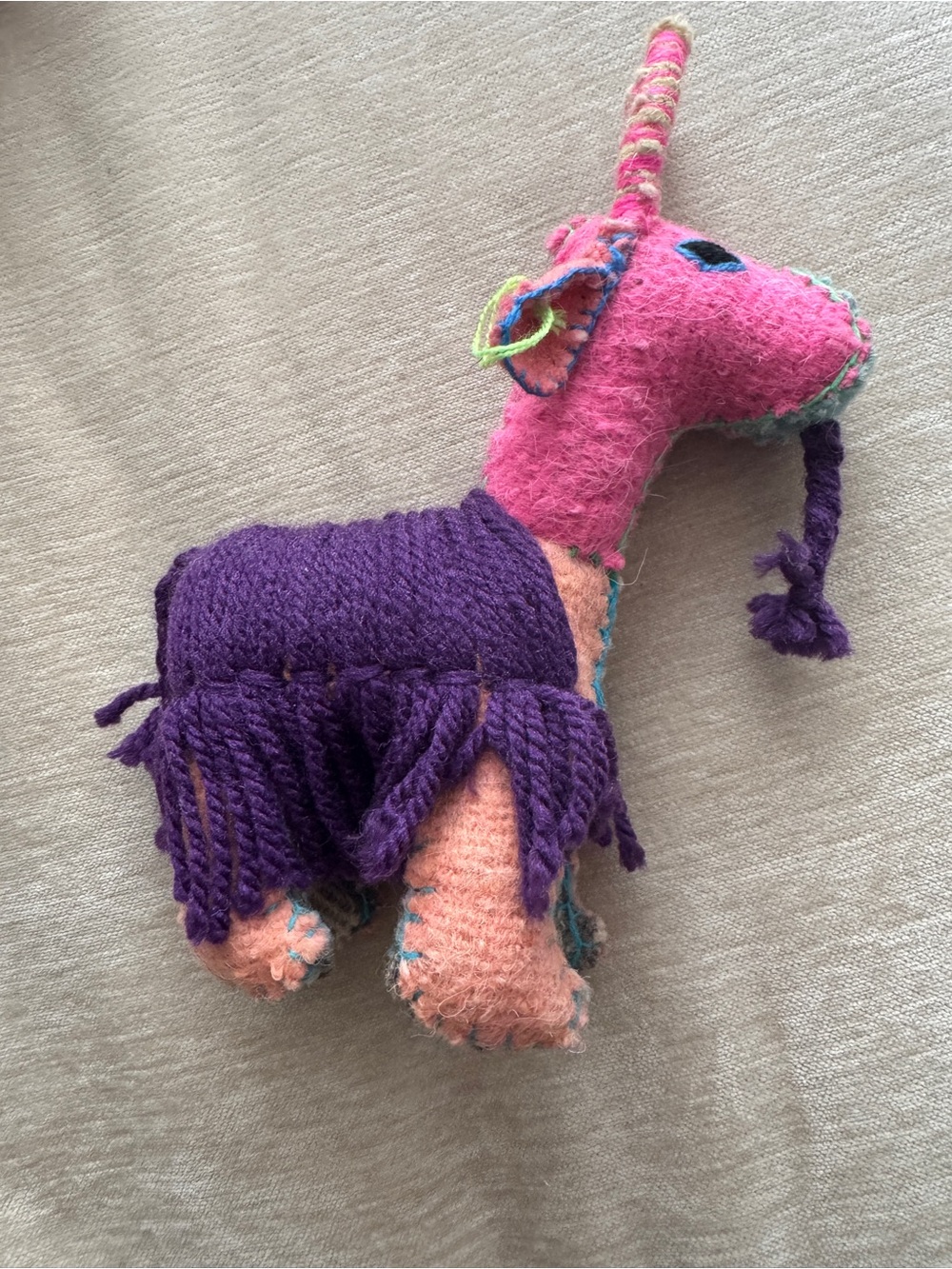 Handcrafted Folk Art Decorative Animal